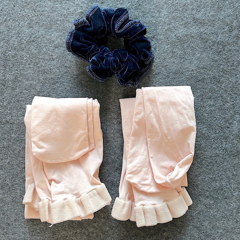 Navy Blue Ballet Basics Bundle Girls’ 4-6 Leotards Tights Skirt - Picture 4 of 7